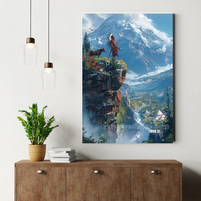 Spirit of the Peaks Canvas