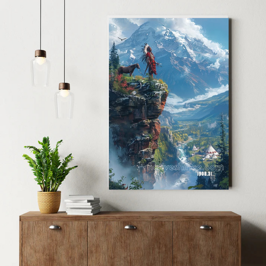 Spirit of the Peaks Canvas