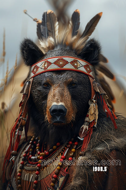 Spirit of the Wild Chief Canvas