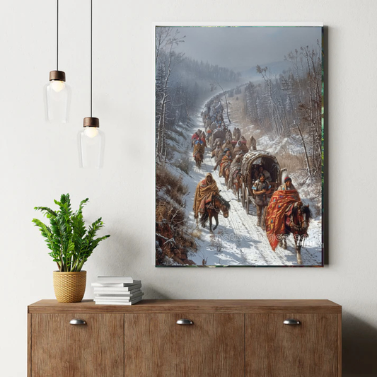Trail of Tears Canvas