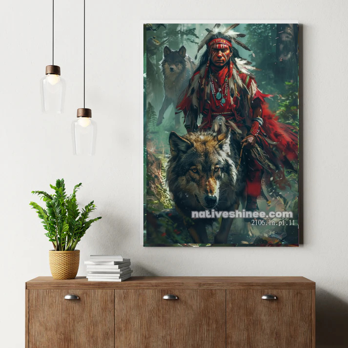 Guardian of the Forest Spirits Canvas