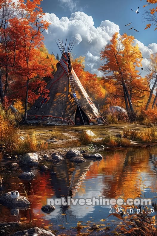 Reflections of Autumn Spirit Canvas