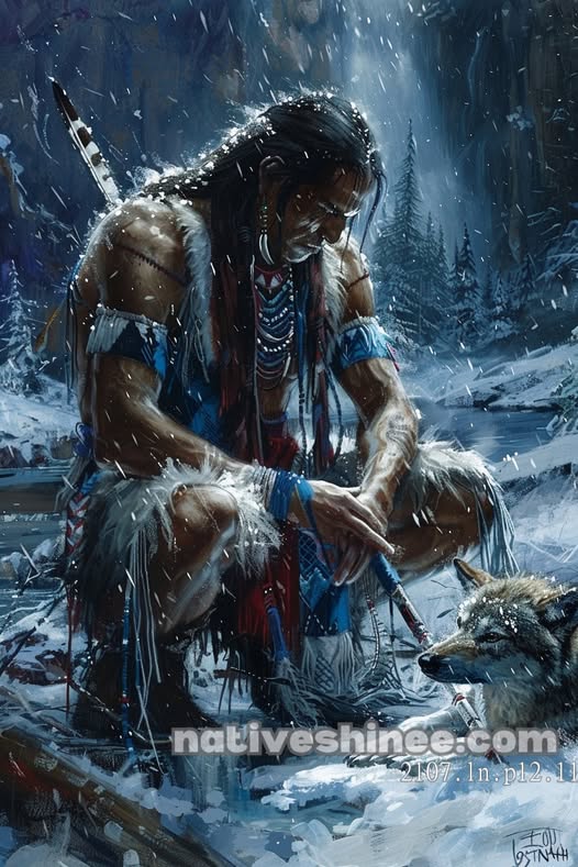 Whispers of the Winter Spirit Canvas