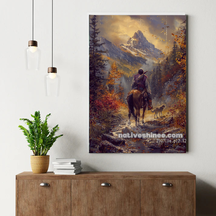 Misty Mountain Odyssey Canvas