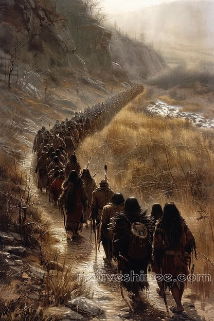 Canyon Moonlit Council Canvas