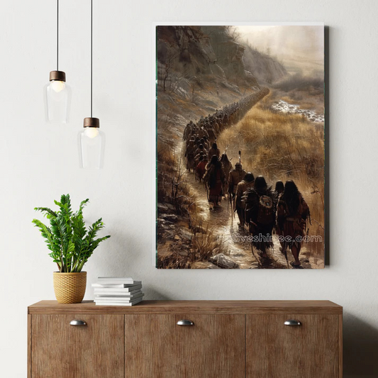 Canyon Moonlit Council Canvas
