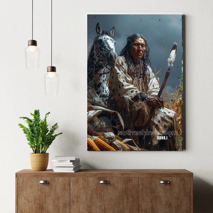 Spirit of the Autumn Plains Canvas