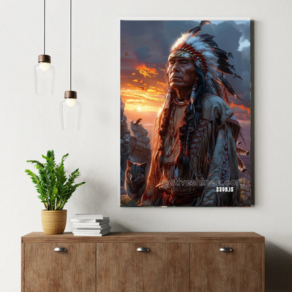 Voice of the Summer Raven Canvas