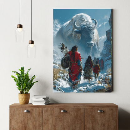 Whisper of the Summer Raven Canvas