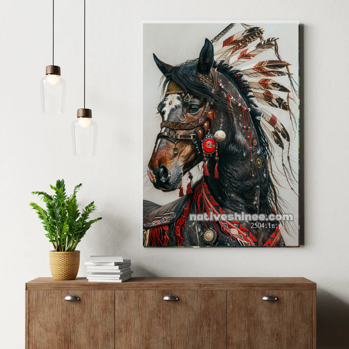 The Sacred Horse Canvas