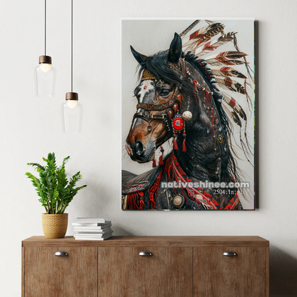 The Sacred Horse Canvas