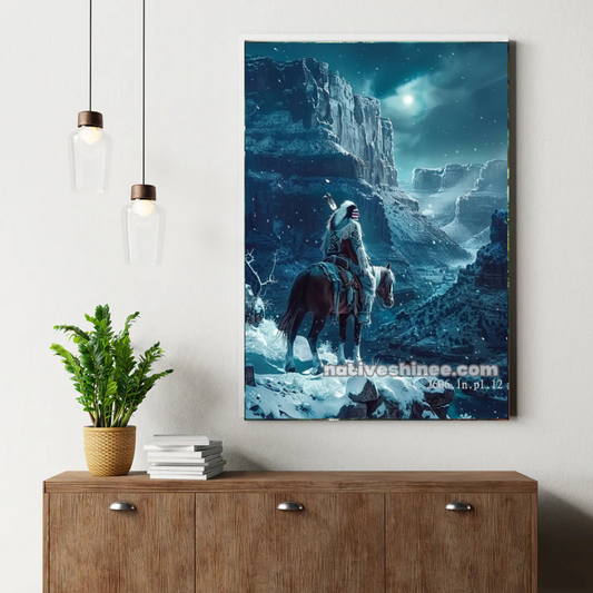 Dancer of the Twilight Flame Canvas