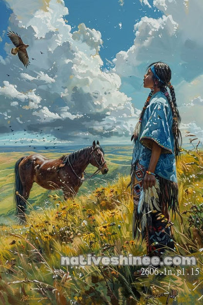 Mist Elder Prayer Canvas