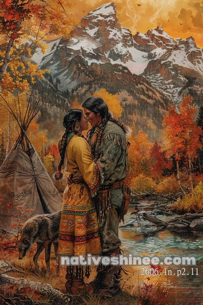 Eternal Bond of the Mountains Canvas