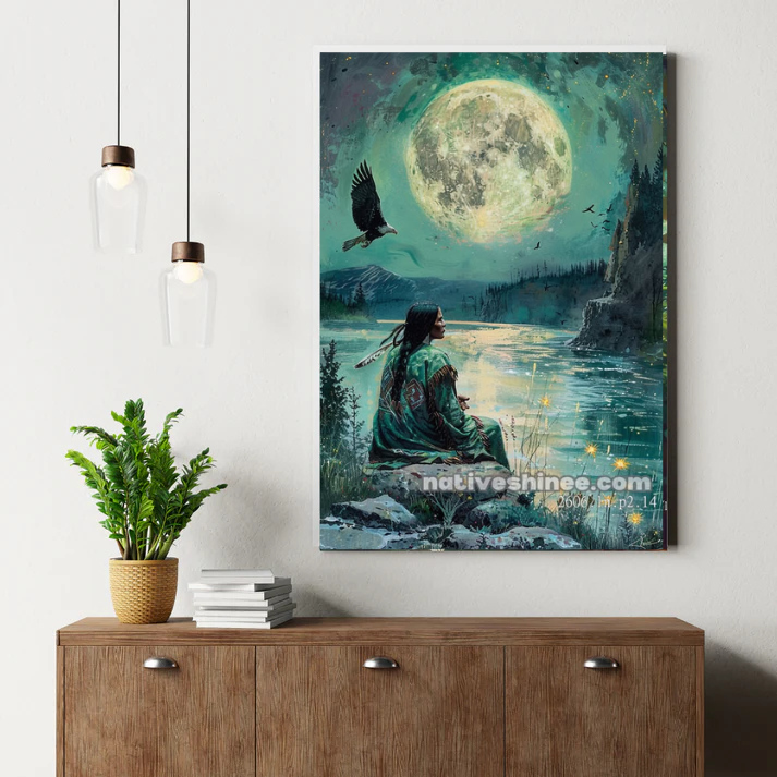Whispers of the Moon Canvas