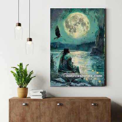 Whispers of the Moon Canvas