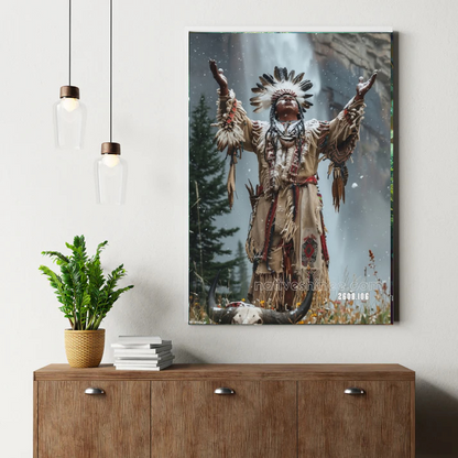 Blessing of the Summer Hawk Canvas