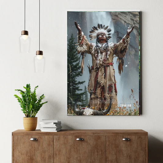 Blessing of the Summer Hawk Canvas