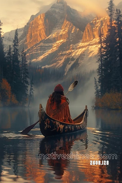 Journey of the Silent Waters Canvas