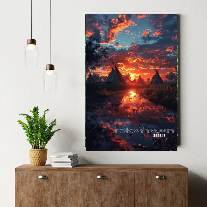 Snow Hunt Hero Canvas