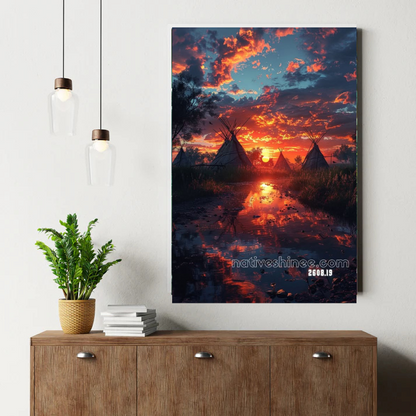 Snow Hunt Hero Canvas