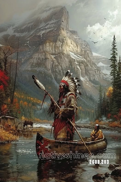 Guardians of the Mountain Spirit Canvas