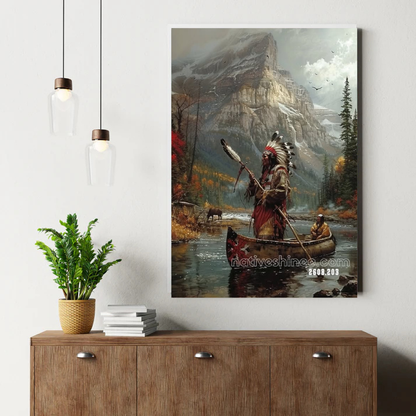 Guardians of the Mountain Spirit Canvas