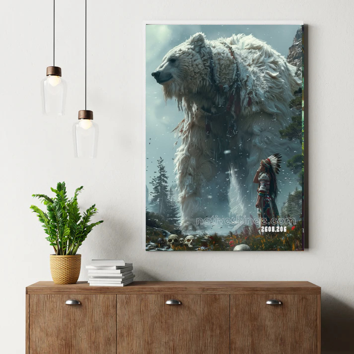 Guardian of the Winter Spirit Canvas