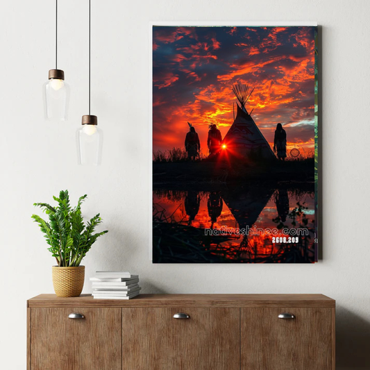 Guardians of the Setting Sun Canvas