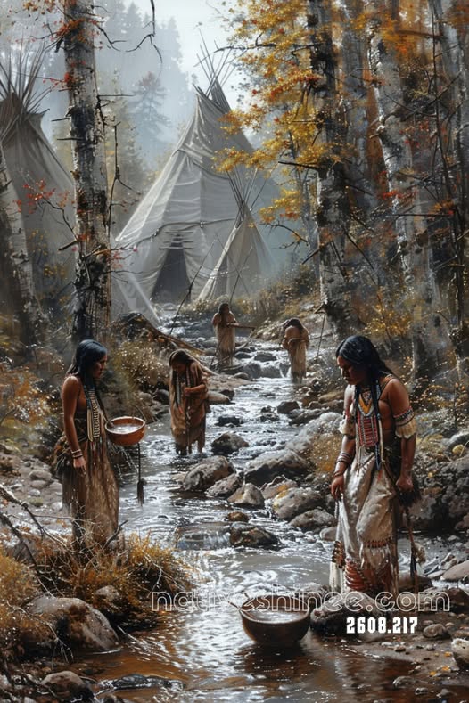 Voices of the Flowing Creek Canvas