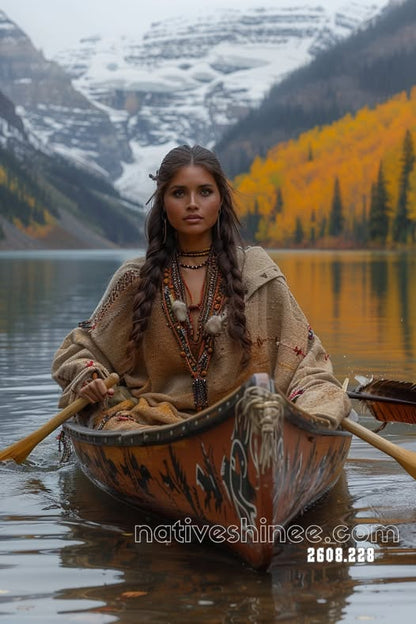 Whispers of the Mountain Lake Canvas