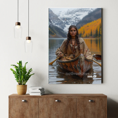 Whispers of the Mountain Lake Canvas