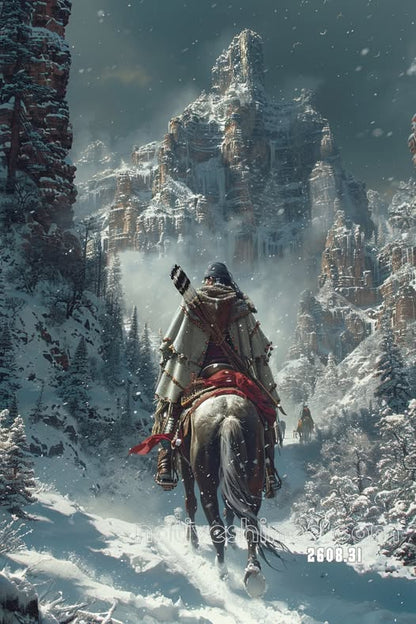 Stream Bow Child Canvas