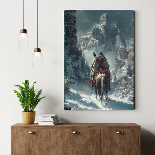 Stream Bow Child Canvas