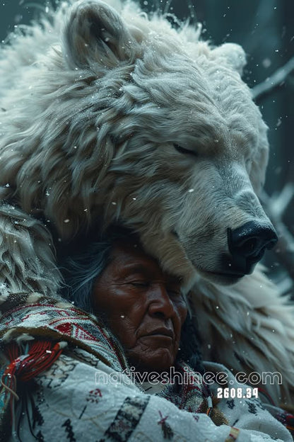 Lake Hoop Child Canvas