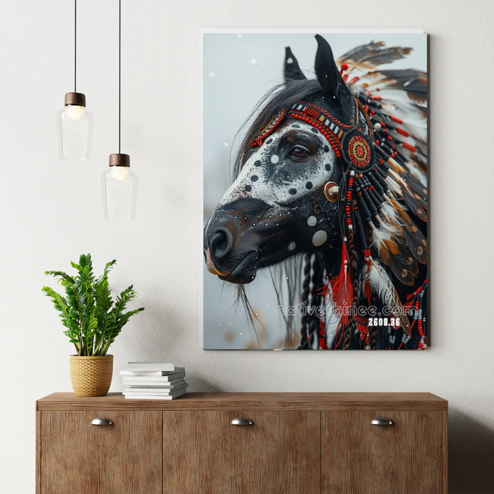 Meadow Stick Child Canvas