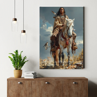 Rider of the Endless Plains Canvas