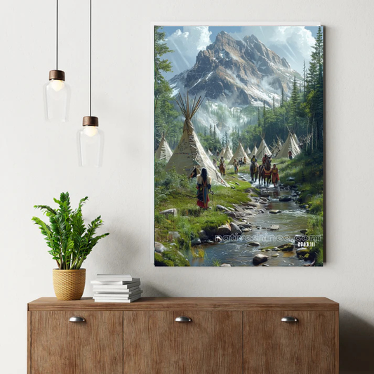 Valley of Peaceful Spirits Canvas