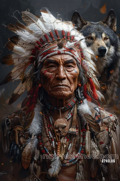 Spirit of the Wolf Canvas