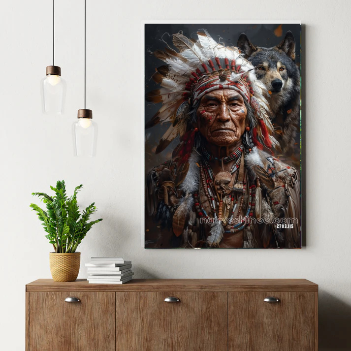 Spirit of the Wolf Canvas