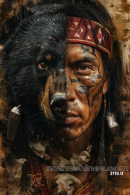 Spirit of the Bear Canvas