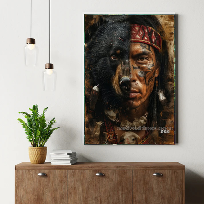 Spirit of the Bear Canvas