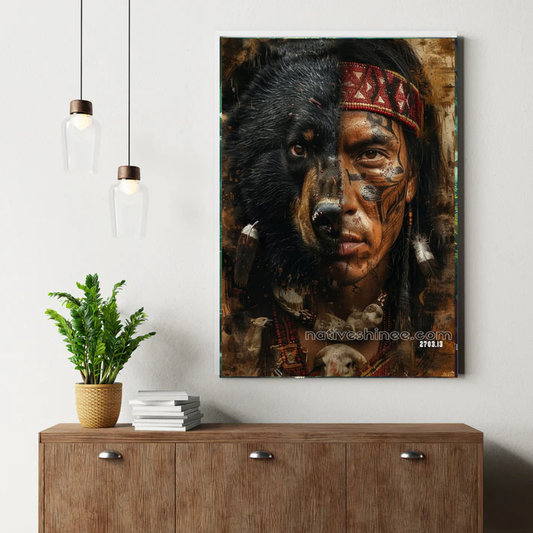 Spirit of the Bear Canvas
