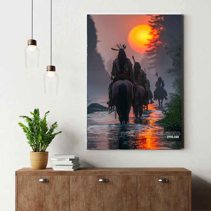 Warriors of the Dawn Canvas