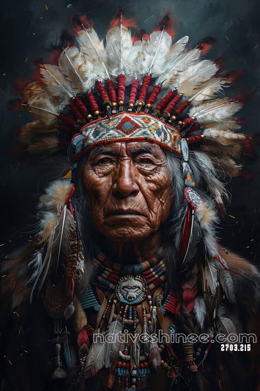 The Elder's Wisdom: Keeper of Traditions Canvas