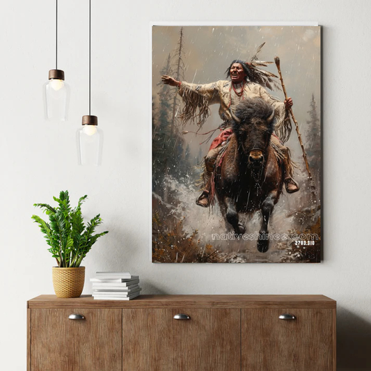 Rider of the Storm Canvas