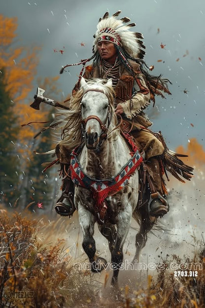 The Brave Rider Canvas