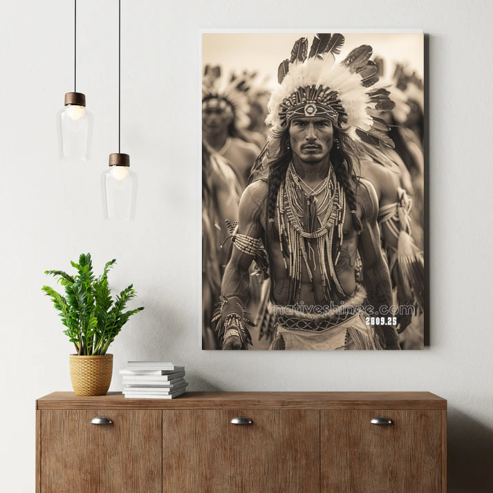 The Warrior’s Spirit Canvas