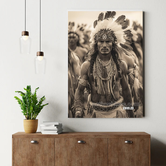 The Warrior’s Spirit Canvas