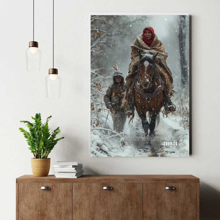 The Path of Survival Canvas